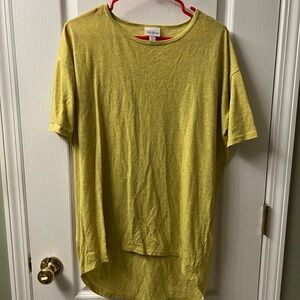 LuLaRoe yellow high low Irma